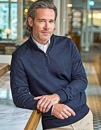 Men's Half Zip Tee Jays TJ6010N