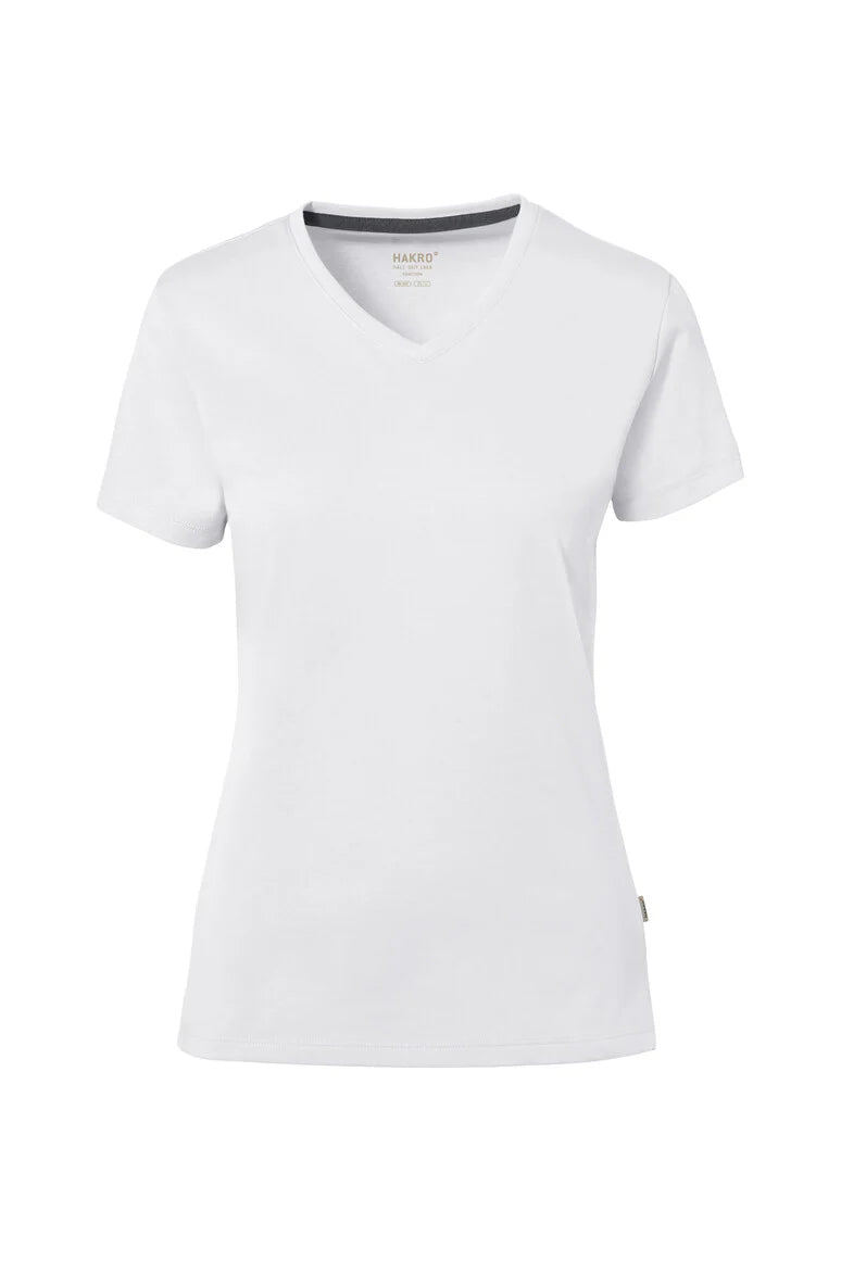 NO. 169 – HAKRO COTTON TEC® Damen V-Shirt