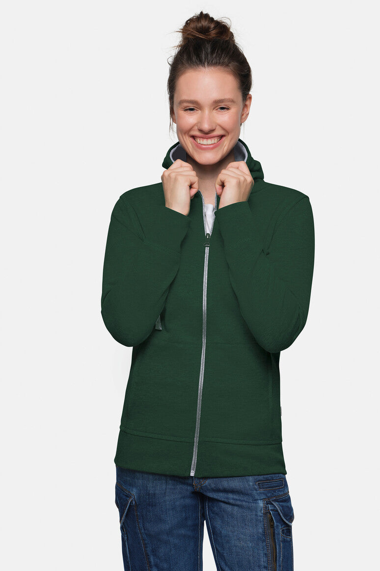 No. 0255 HAKRO Damen Kapuzenjacke Bonded ECO