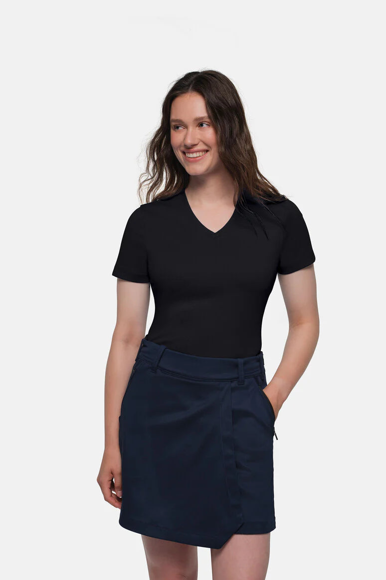 NO. 169 – HAKRO COTTON TEC® Damen V-Shirt