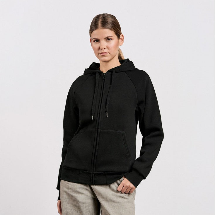 Promodoro Schwere Damen Kapuzen Sweatjacke 5505