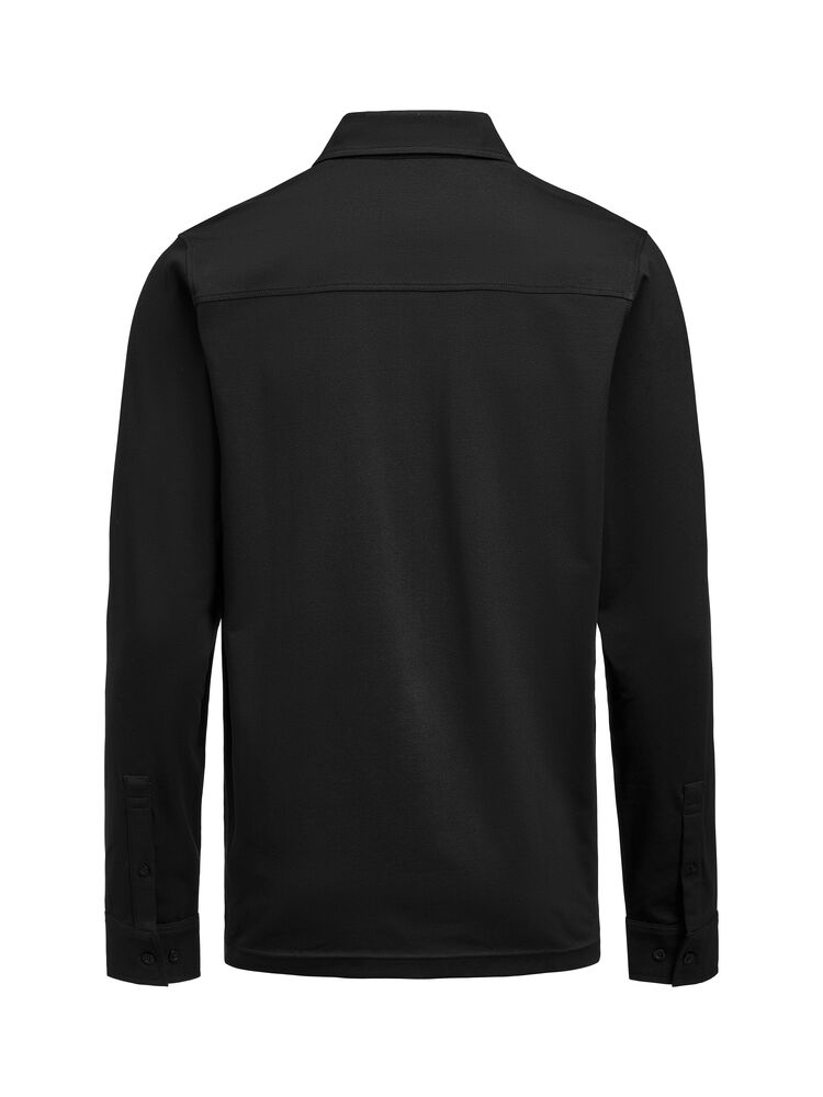 James Harvest American Supreme Polo L/S Polo Herren 2115007 Schwarz