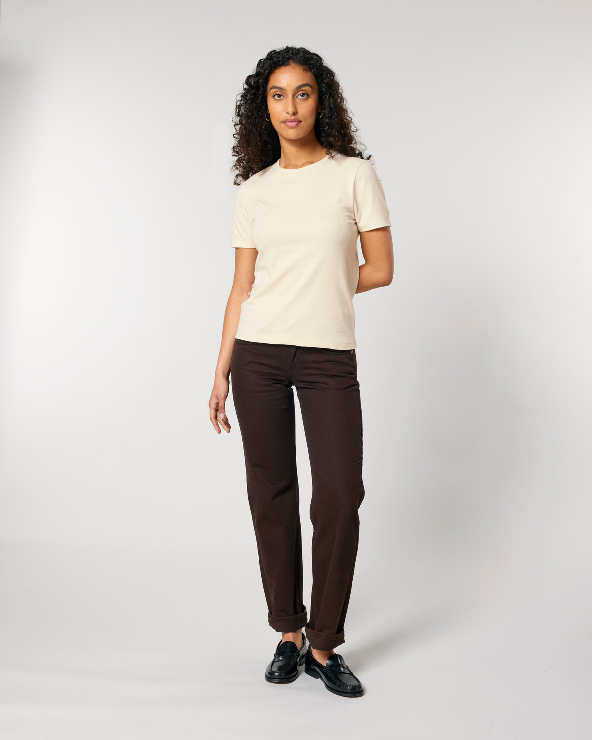Stella Ella STTW174 Das Damen-Fitted-T-Shirt