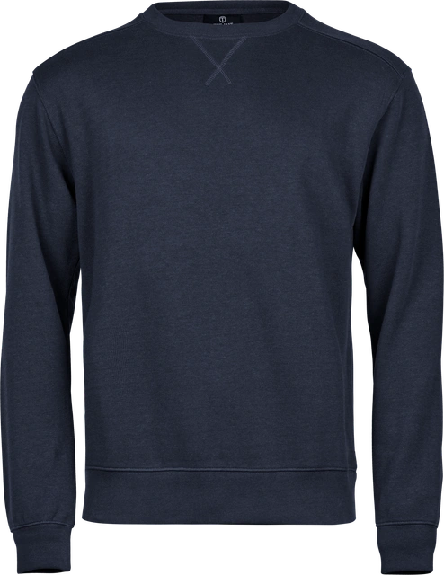 Ribbed Interlock Crew Neck Style 5504
