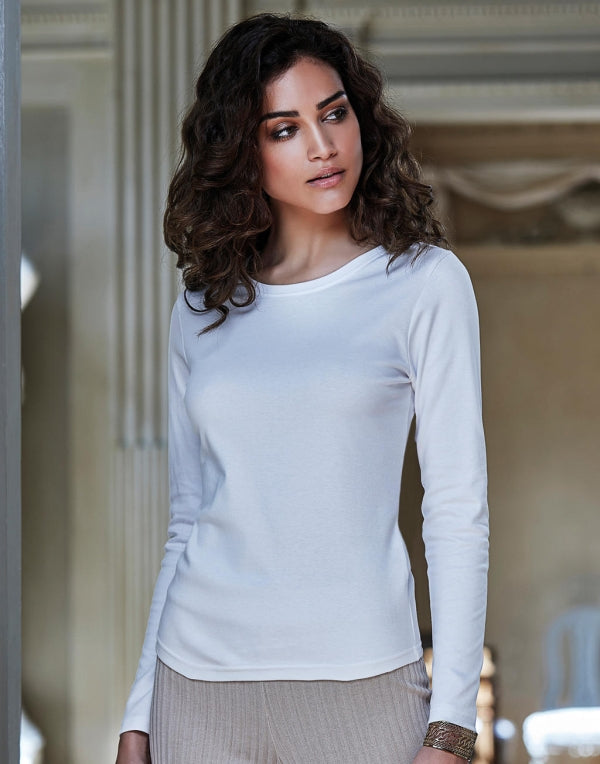 Ladies' LS Interlock T-Shirt 590