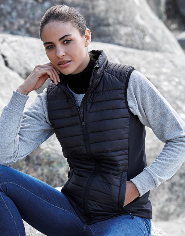 Ladies' Crossover Bodywarmer 9625