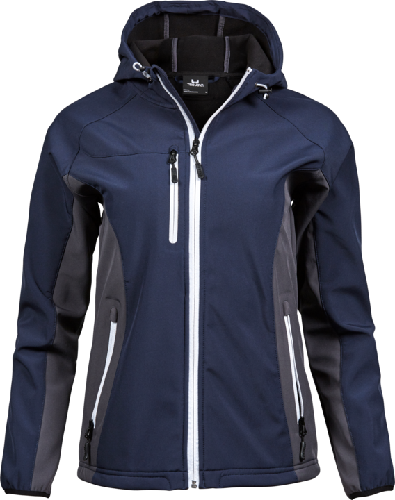 Ladies' Hooded Lightweight Performance Softshell 9515