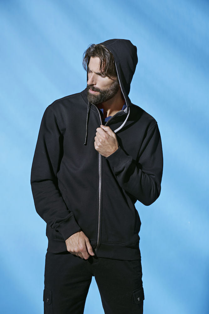 Classic Hoody Full Zip Clique 021044